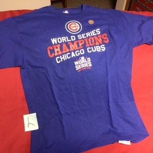 MLB Chicago CUBS championship tshirt